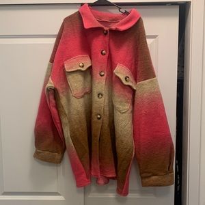 Curve Ombré jacket/Shacket